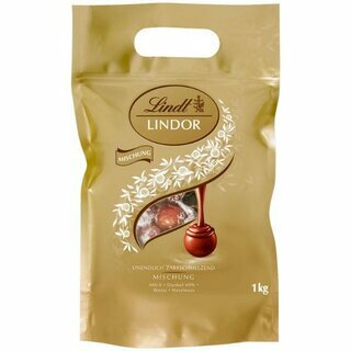 Lindt Lindor Schokoladenkugelmischung Gold, 1 Kg