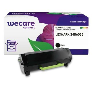 WECARE Toner kompatibel zu Lexmagentark 24B6035 schwarz