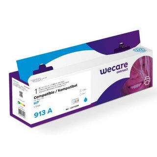 WECARE Tinte kompatibel zu HP F6T77Ae cyan