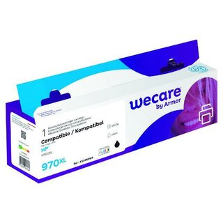 WeCare Tintenpatrone komp. mit HP 970XL/CN625AE, Inhalt: 246ml, schwarz