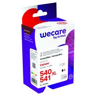 WeCare Tintenpatrone komp. mit Canon PG-540, Inhalt: 23ml, schwarz