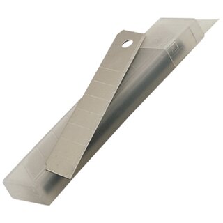 Ersatzklingen Neutral für Cutter mit 18mm-Klinge 10 Stück
