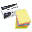 Notes Premium, 100 x 150 mm, liniert, sortiert, 6 Stck