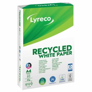 Recycling Papier BX500, A4, 80G, wei, 500 Blatt