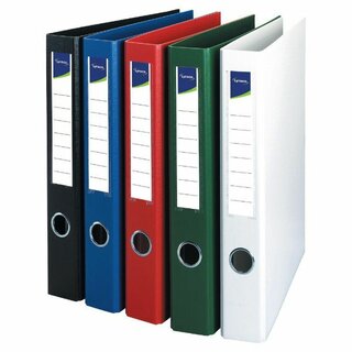 Neutral Ringbuch, 4D-Ring 30mm, PP, A4, 50mm, rot