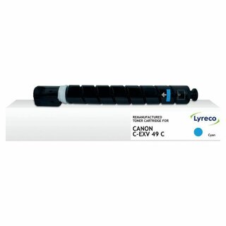 Toner 15646582, kompatibel zu Canon C-EXV49, 19000 Seiten, cyan