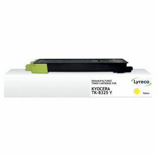 Toner 15646593, kompatibel zu Kyocera TK-8325Y, 12000 Seiten, gelb