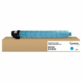 Toner 15646695, kompatibel zu Ricoh 841820, 18000 Seiten, cyan