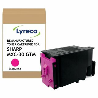 Toner 15646764, kompatibel zu Sharp MXC-30 GTM, 6000 Seiten, magenta