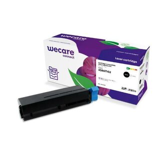 WECARE Toner kompatibel zu Oki 45807102 schwarz