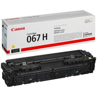 Canon Toner 067H 5103C002, Seitenleistung 2.350 Seiten, gelb