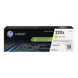 HP W2202X Toner HP 220X, 5500 Seiten, Gelb