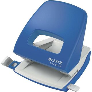 Leitz Nexxt Recycle Locher Blau, 30 Blatt