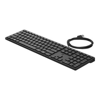 HP 9SR37AA#Abb 320K Tastatur, USB, Farbe: schwarz