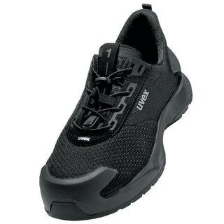 uvex Sicherheitshalbschuh 1 x-craft pro 68002 S1 PL FO SC SR, 47, schwarz