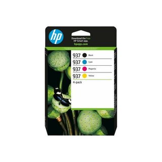 HP 6C400Ne Tinte 937 4 Farbig