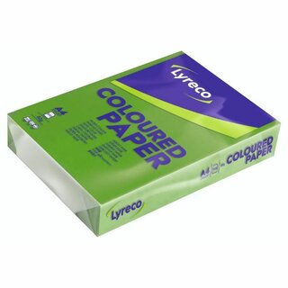 Kopierpapier Comby, A4, 80g, intensiv grn, 500 Blatt