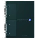 Oxford International Notizbuch, A4+, 5x5, schwarz