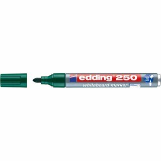 Boardmarker edding 250, Rundspitze, Strichstrke 1,5-3mm, grn