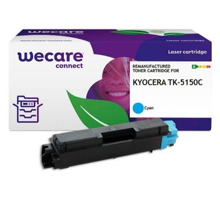 WECARE Toner kompatibel zu Kyocera TK-5150C cyan