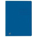 Oxford Schnellhefter Top File+, A4, Karton, 390 g/qm, Blau