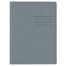 Oxford Schnellhefter Top File+, A4, Karton, 390 g/qm, Grau