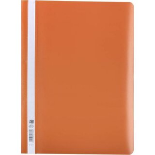 Oxford Schnellhefter A4, aus PP, fr ca. 160 DIN A4-Bltter, orange