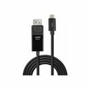 Lindy 43342 Adapterkabel Displayport, USB Typ C an DP,...