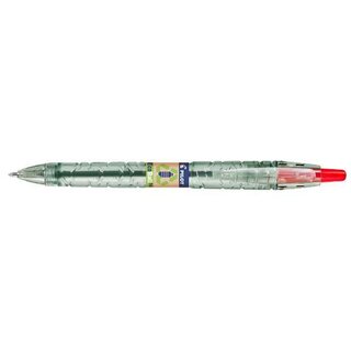 PILOT Kugelschreiber B2P EcoBall XB, 0,6 mm, PET-Fl. Design, Schreibf.: rot