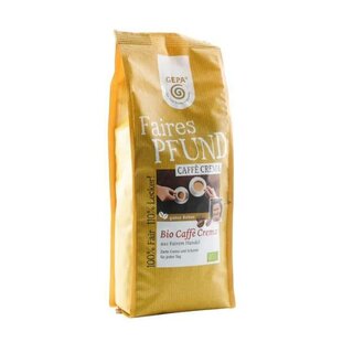 Gepa Faires Pfund Caffee Crema Bohnen, 500g