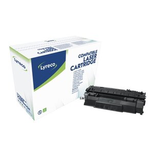 Toner kompatibel mit HP Q7553A, Reichweite: 3.000 Seiten, schwarz