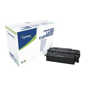 Toner kompatibel mit HP Q7553X, Reichweite: 7.000 Seiten, schwarz