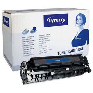 Toner kompatibel mit HP CC530A, Reichweite: 3.500 Seiten, schwarz