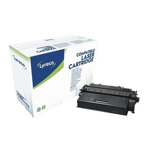 Toner kompatibel mit HP CE505XX, Reichweite: 13.000 Seiten, schwarz