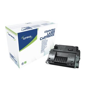 Toner kompatibel mit HP CE390X, Reichweite: 24.000 Seiten, schwarz