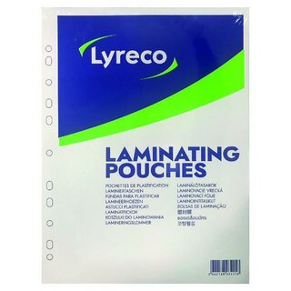 Laminiertaschen LPG024125, 54 x 86mm, 125 Micron, 100 Stck