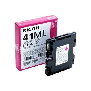 Tintenpatrone Ricoh 405767 GC-41ML, Reichweite: 600 Seiten, magenta