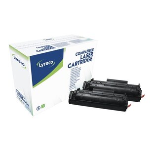 Toner kompatibel mit HP Q2612AD, Reichweite: 2.000 Seiten, schwarz, 2 St