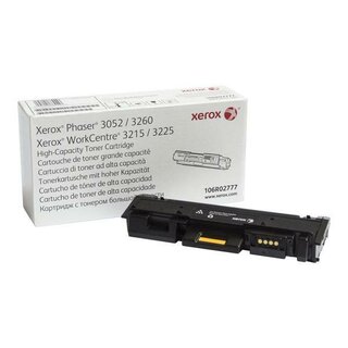 Xerox 106R02777 Toner, 3000 Seiten, Schwarz