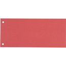 Trennstreifen, Karton (RC), 190 g/m, 24 x 10,5 cm, rosa