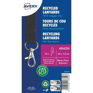 Avery Zweckform 4842N, Lanyard, Schlüsselband 15 x 440...