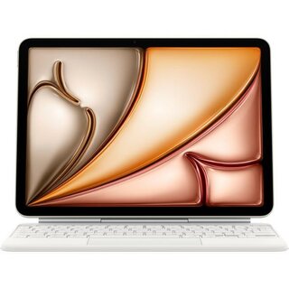 Apple MDFV4D/A Magic Keyboard für iPad Air 11, weiß, QWERTZ