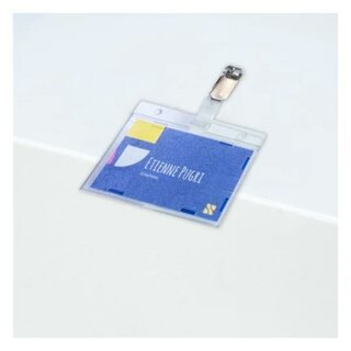 Avery Zweckform 4826 Namenschild mit Clip, 54x85mm, 25 Stück