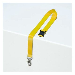 Avery Zweckform 4842 RPET Lanyard, 440x15mm, Gelb, 10 Stück
