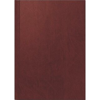 Brunnen Buchkalender 1079560296, 1T/1S, A5, rot, 2026