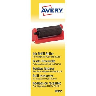 Avery Zweckform IRAV5 Ersatz-Tintenrollen, für PL1/8 +...