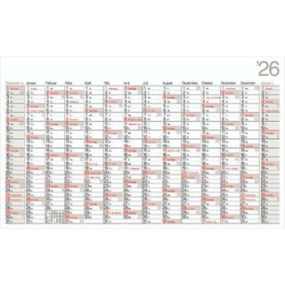 Bühner Plakatkalender LAMBDA K14, 14 M/1 S, 114 x 68,5...