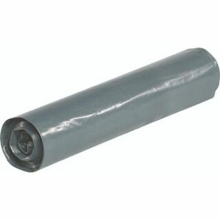 Mllbeutel, MDPE, 0,013 mm, 30 l, 500 x 600 mm, grau, transparent, 50 Stck