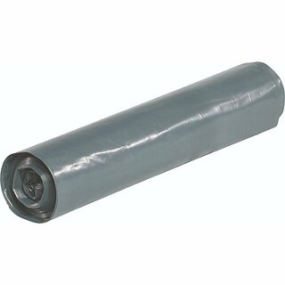 Mllbeutel, MDPE, 0,013 mm, 30 l, 500 x 600 mm, grau, transparent, 50 Stck