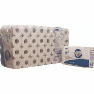 Toilettenpapier Scott 8519, Tissue, 2lagig, Rolle, 350 Blatt, hochwei